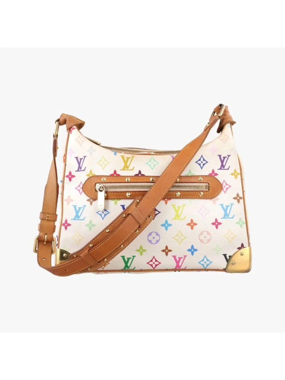 Louis Vuitton Boulogne Blanc Monogram Multicolor Shoulder